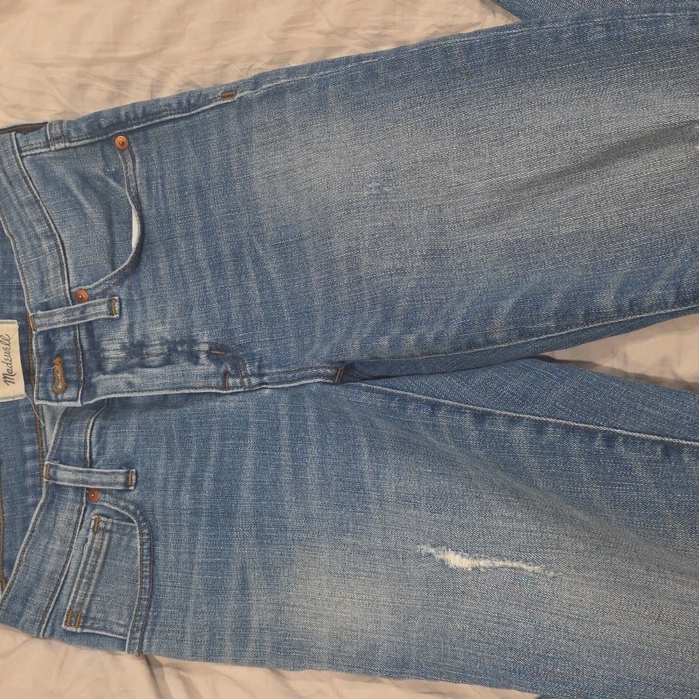 Madewell Women's Skinny Jeans in Light Blue Denim Size 26